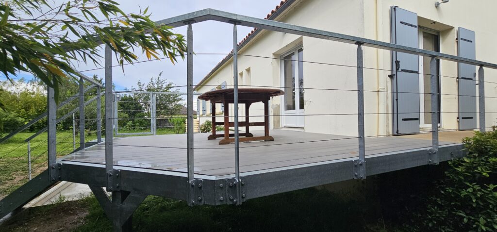 Structure de terrasse