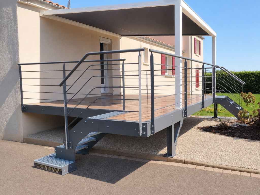 Structure de terrasse