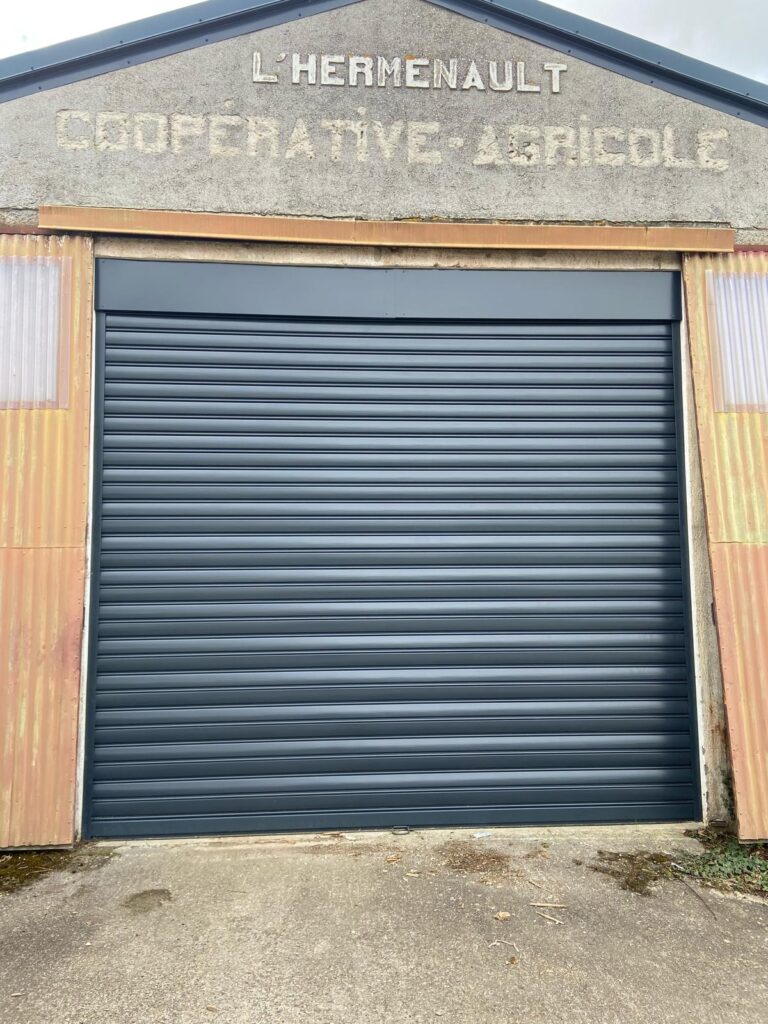 Porte de garage enroulable